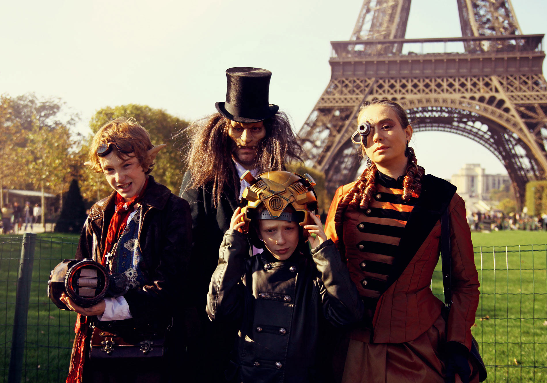 Steampunk meeting in Paris